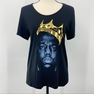 BIGGIE SMALLS Crown T-Shirt Women’s Size Medium